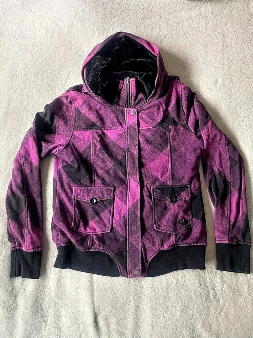 ROXY Hooded Jacket Size LG